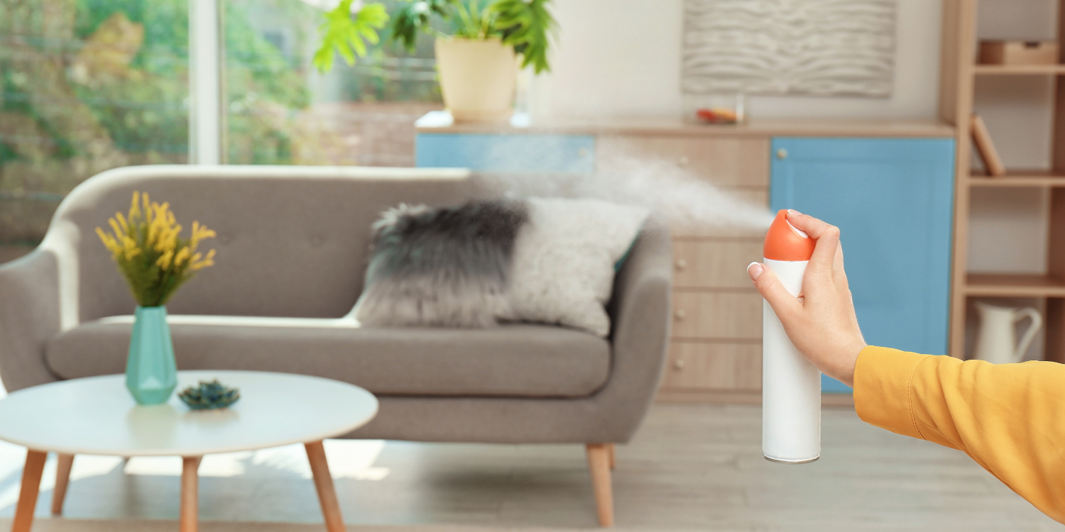 Using an Air Freshener at Home - THESE 5 INDOOR POLLUTANTS COULD BE IN YOUR HOUSEHOLD AIR