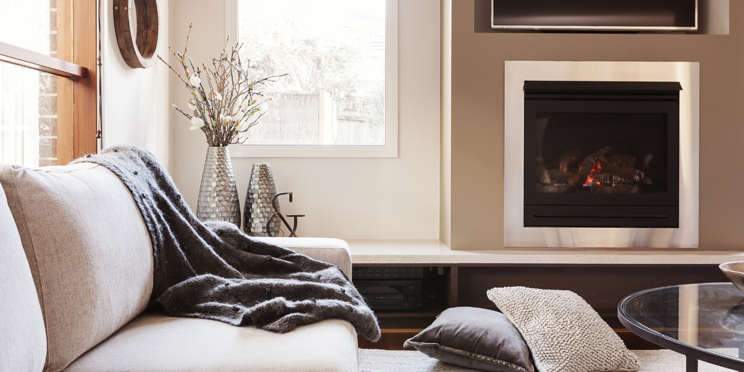 Gas Fireplace in living room -Does My Gas Fireplace Need Maintenance? Reasons to Call a Pro 