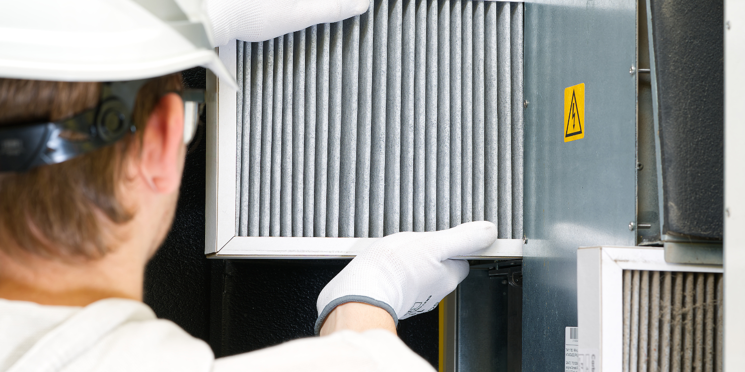 Changing a furnace filter -What We Look at When We Assess Your Furnace 