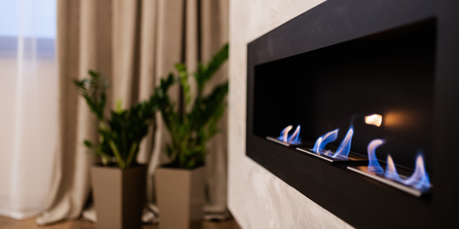 Close up of gas fireplace flames - Gas Fireplace Installation: All Your Burning Questions Answered Here!